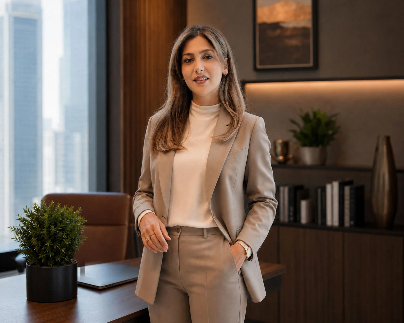 Ms.Rozy Hama, CEO of Almas Heights